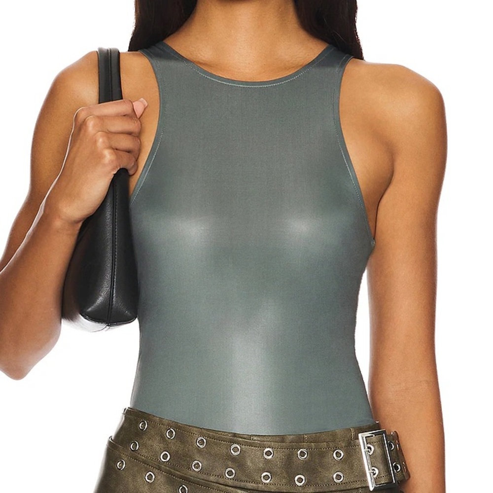 NWT WeWoreWhat Muscle Tank in Light Brown